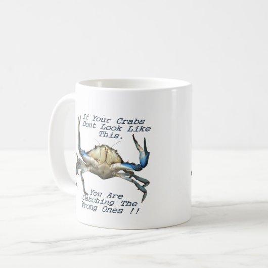 Crabs fangen, Tasse des sonnigen Kaffees (Vorderseite Links)