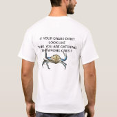 Crabs Funny, T-Shirt (Rückseite)