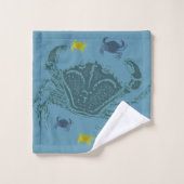 Crabs Handtuch Set (Waschlappen)