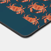 Crabs Seaside Pattern Schreibtischunterlage (Ecke)