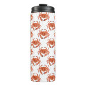 Crabs Seaside Pattern Thermosbecher (Vorderseite)