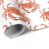Crabs Seaside Patternpapier Geschenkpapier (Rolleneckpunkt)