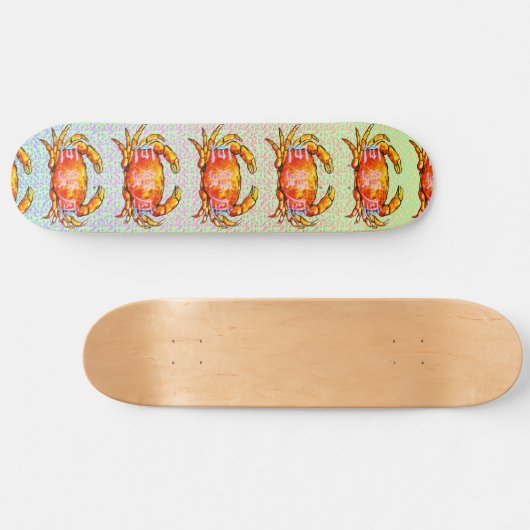 Crabs Skateboard (Horizontal)