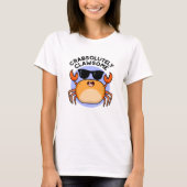 Crabsolut Clawsome Funny Crab Pub T-Shirt (Vorderseite)