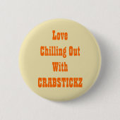 Crabstickz Button (Vorderseite)