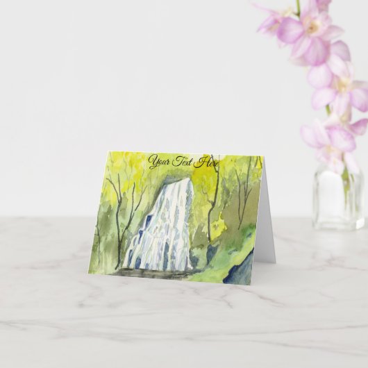 Crabtree Falls Karte (Orchidee)