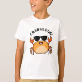 Crabulous Funny Crab Pub T-Shirt (Vorderseite)