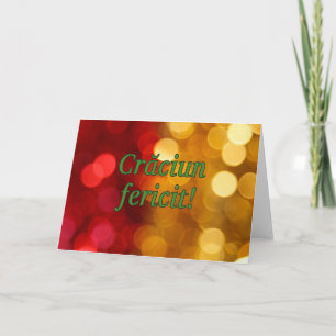 Crăciun ferice! Frohe Weihnachten im rumänischen g