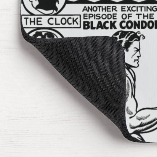 Crack-Comicen der 40er Jahre Mousepad (Ecke)