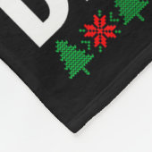 Crack Deez Nuts Lustiges Weihnachten  Fleecedecke (Ecke)