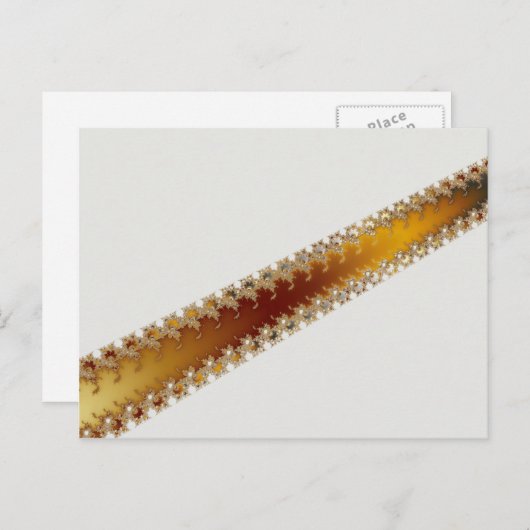 Crack - Fraktal Postkarte (Vorne/Hinten)