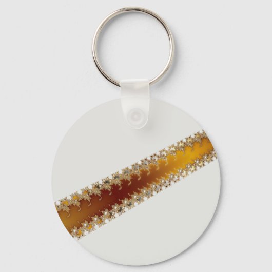 Crack - Fraktal Schlüsselanhänger (Vorderseite)