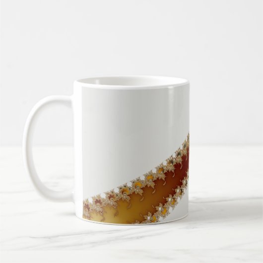 Crack - Fraktal-Tasse Kaffeetasse (Links)