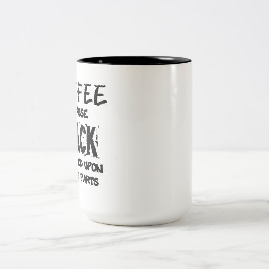 Crack ist illegal Kaffee Lover Zweifarbige Tasse (Mittel)