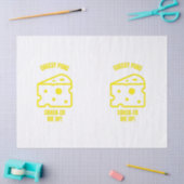 Crack-Käse-Brötchen lustige Käse-Witze Seidenpapier (Basteln)