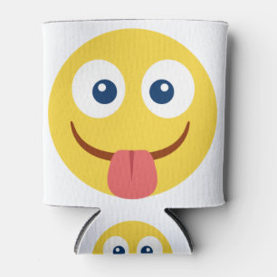 Crack Out Tongue Emoji Dosenkühler