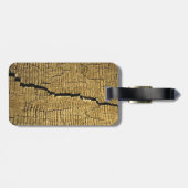 Crack-Tags für Gepäck - Maßgeschneiderte Gepäckanhänger (Rückseite horizontal)