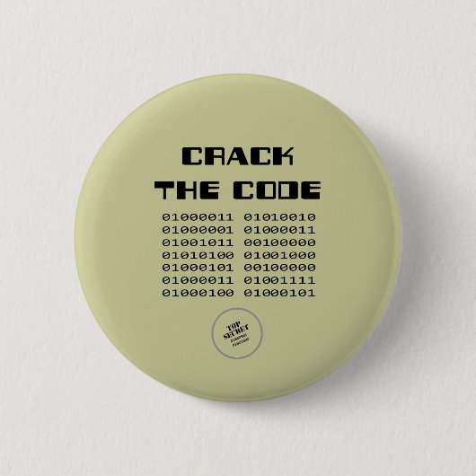 Crack the Code AH2009 Button (Vorderseite)