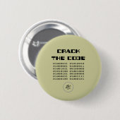 Crack the Code AH2009 Button (Vorne & Hinten)
