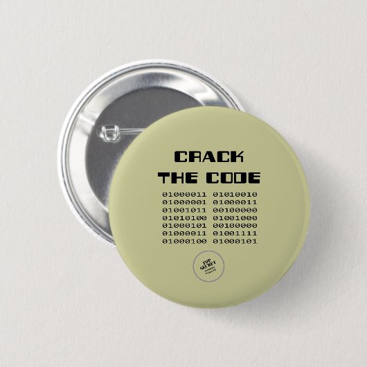 Crack the Code AH2009 Button (Vorne & Hinten)