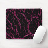 Cracke Space Lava - Glitzer Fuschia Mousepad (Mit Mouse)
