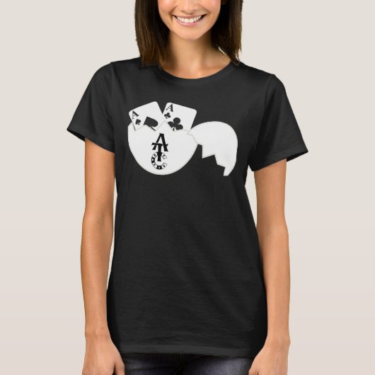 Cracked Aces T-Shirt (Vorderseite)