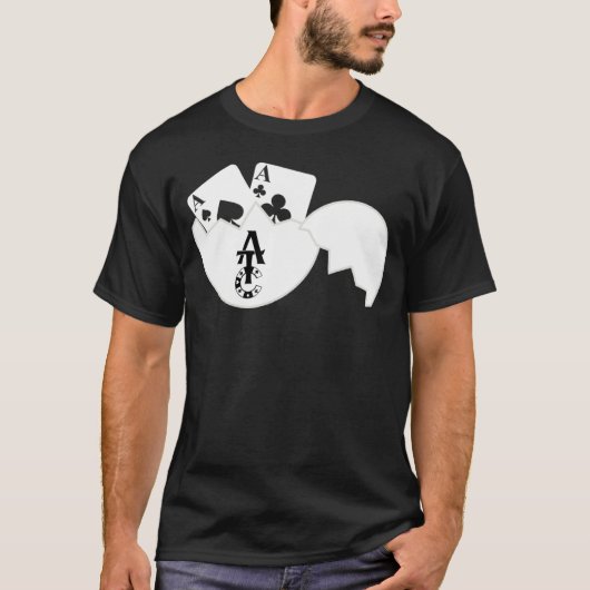 Cracked Aces T-Shirt (Vorderseite)