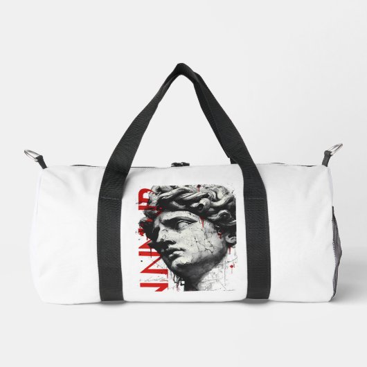 Cracked Classical Bust Duffel Bag Duffle Bag (Vorderseite)