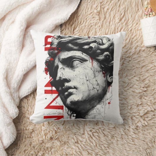 Cracked Classical Bust Kissen (Decke)