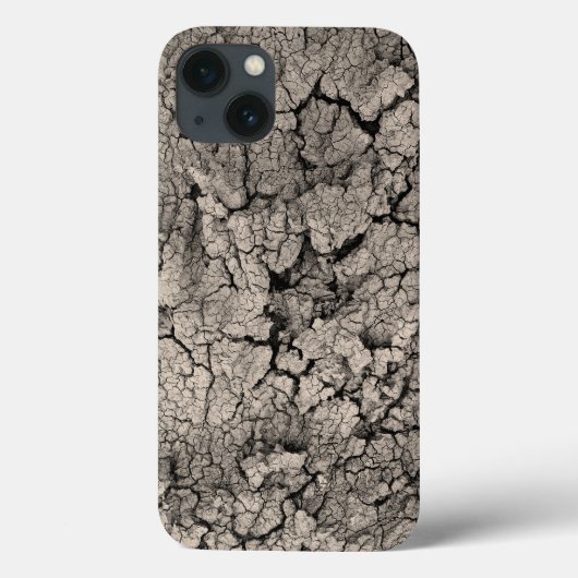 Cracked Earth Cool Textur Case-Mate iPhone Hülle (Rückseite)