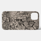 Cracked Earth Cool Textur Case-Mate iPhone Hülle (Rückseite (Horizontal))