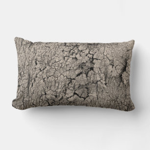 Cracked Earth Cool Textur Lendenkissen