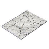 Cracked Earth Dirt Cool Textur Notizblock (Linke Seite)