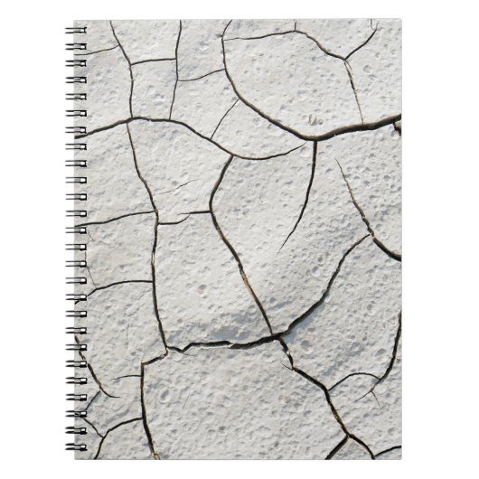 Cracked Earth Dirt Cool Textur Notizblock (Vorderseite)