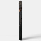 Cracked Heart Dark Boho iPhone Case (Rückseite / Links)