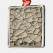 Cracked Mud Formation im Talboden von Silbernes Ornament (Links)