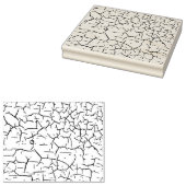 Cracked Paint Texture Gummistempel (Stempel)