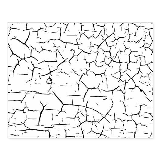 Cracked Paint Texture Gummistempel (Prägung)