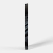 Cracked Porcelain Mask Dark Luxury iPhone 12 Case Hülle (Rechte Seite)