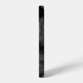 Cracked Porcelain Mask Dark Luxury iPhone 12 Case Hülle (Linke Seite)