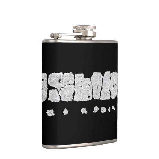 Cracked Road Paint Flachmann (Rechts)