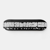 Cracked Road Paint Skateboard (Horizontal)