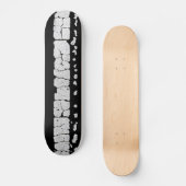 Cracked Road Paint Skateboard (Vorderseite)
