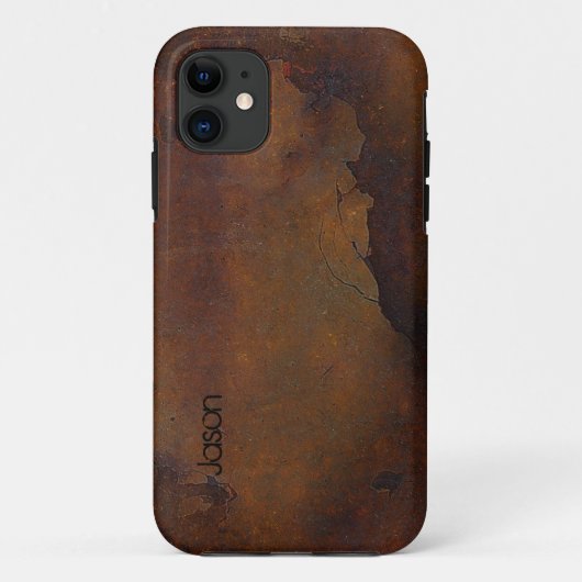 Cracked & Rusty Look Case-Mate iPhone Hülle (Rückseite)