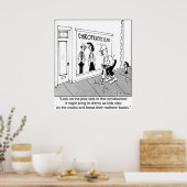 Cracked Sidewalk ist ein Boon für einen Chiroprakt Poster (Küche)