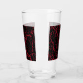 Cracked Space Lava - Burgund Glas (Links)