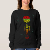 Cracked Sphere Kendama Skill Toy Sweatshirt (Vorderseite)