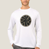 Cracked Surface Graphics Tri-Blend Shirt (Vorderseite)