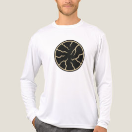 Cracked Surface Graphics Tri-Blend Shirt