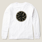 Cracked Surface Graphics Tri-Blend Shirt (Design Vorderseite)